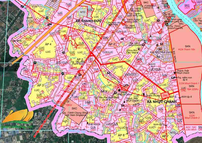 Bản đồ quy hoạch Quốc lộ 1A