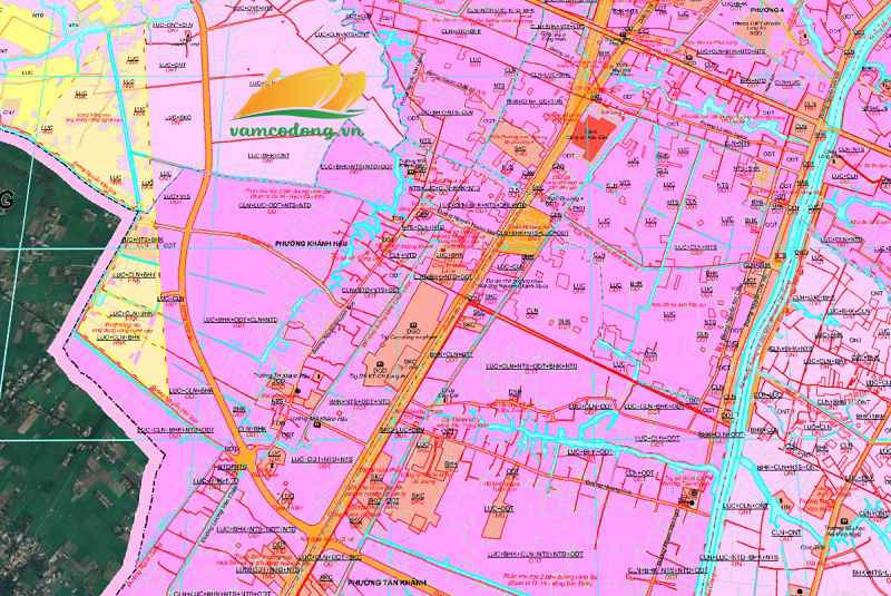 Bản đồ quy hoạch Quốc lộ 1A