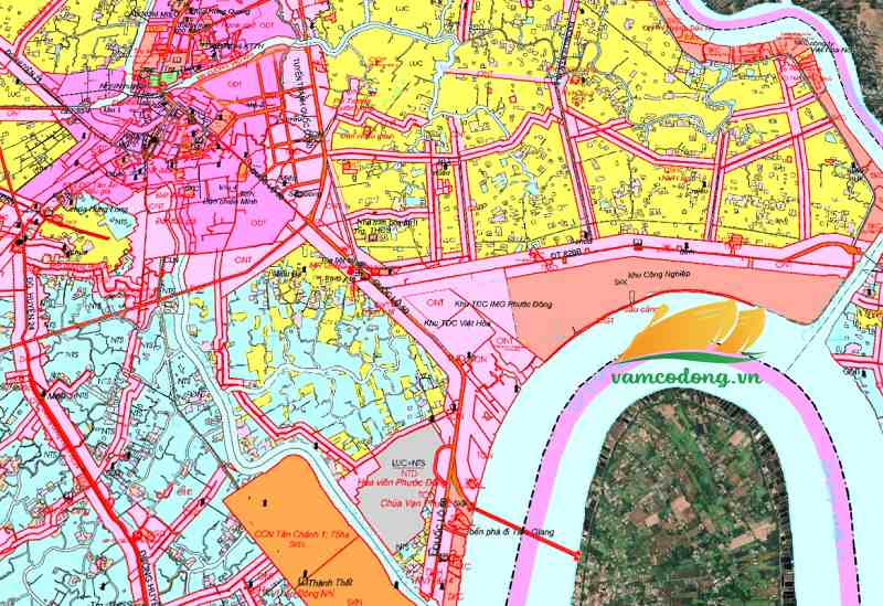 Bản đồ quy hoạch Quốc lộ 50