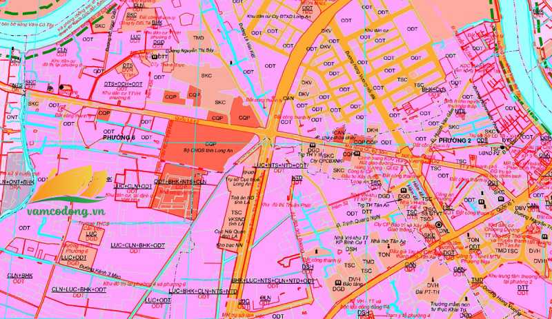 Bản đồ quy hoạch Quốc lộ 62