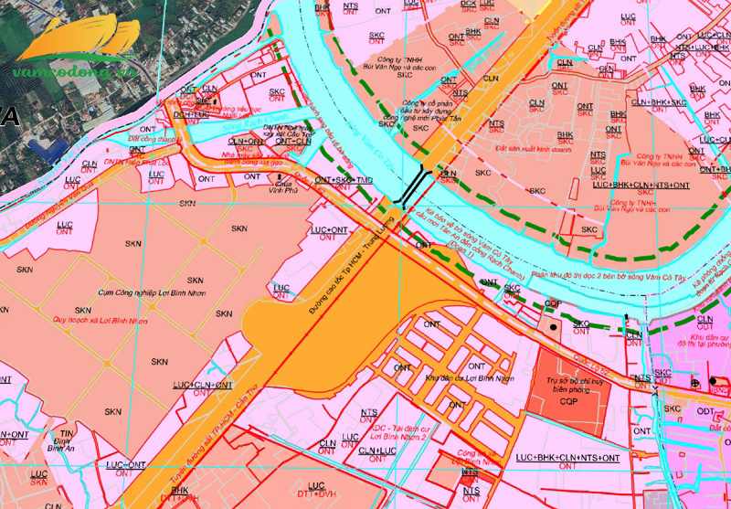 Bản đồ quy hoạch Quốc lộ 62