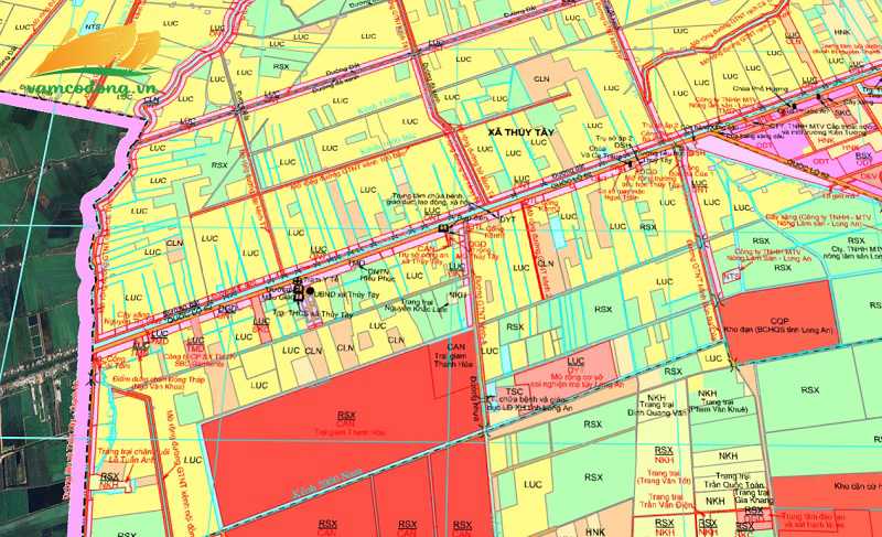 Bản đồ quy hoạch Quốc lộ 62