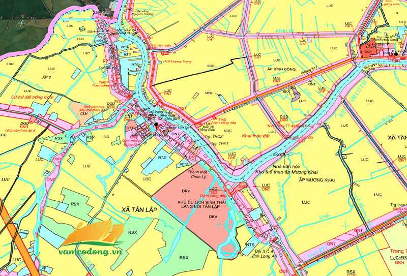 Bản đồ quy hoạch Quốc lộ 62