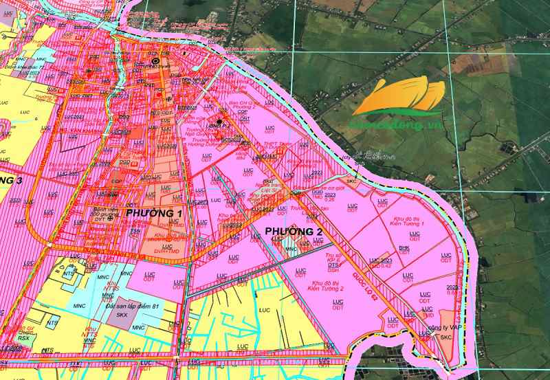 Bản đồ quy hoạch Quốc lộ 62