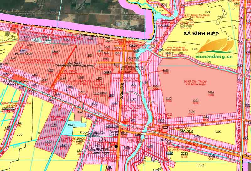 Bản đồ quy hoạch Quốc lộ 62