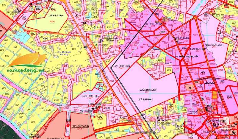 Bản đồ quy hoạch Quốc lộ N2