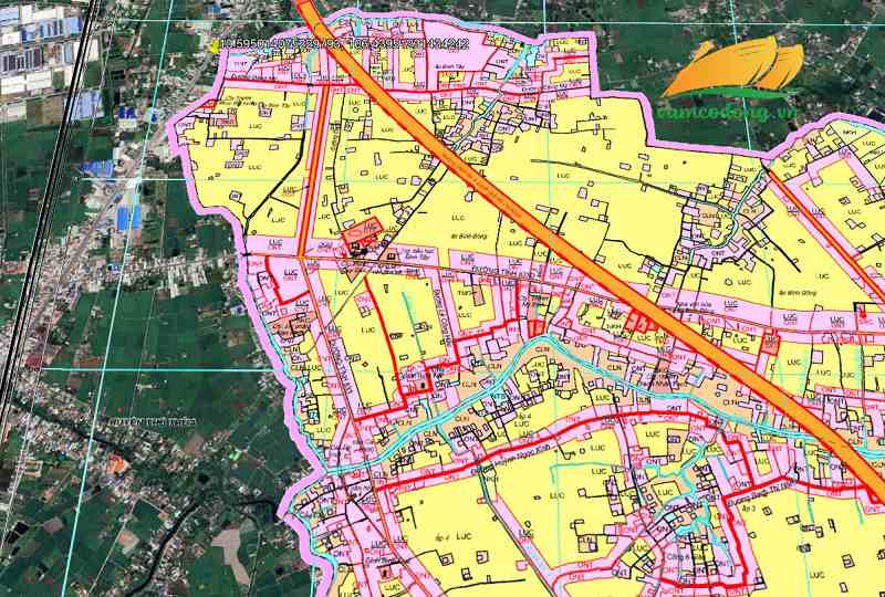 Bản đồ quy hoạch đường tỉnh 833C