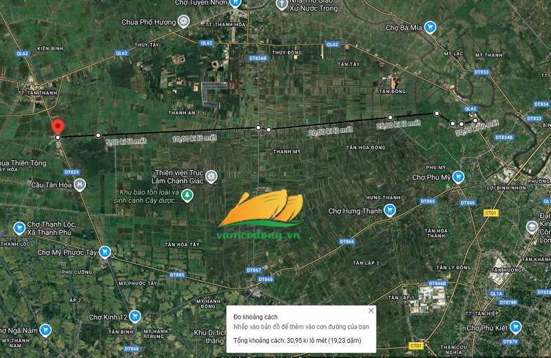 Hình vẽ vệ tinh đường MM06B