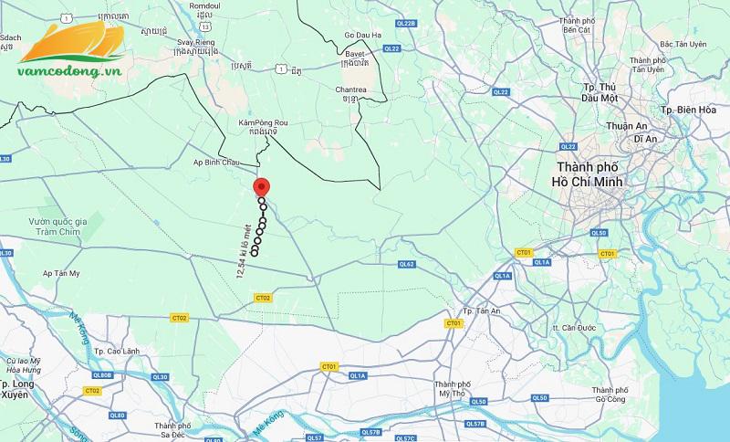 Hình vẽ vệ tinh đường Thiên Hộ Dương