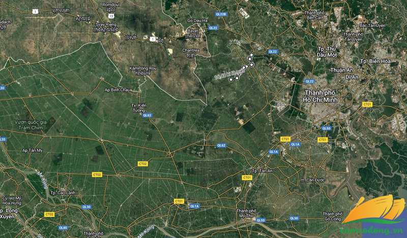 H&igrave;nh vẽ vệ tinh đường tỉnh 822