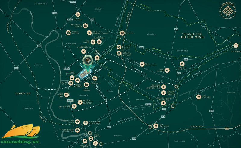 Vị tr&iacute; khu d&acirc;n cư Mai B&aacute; Hương