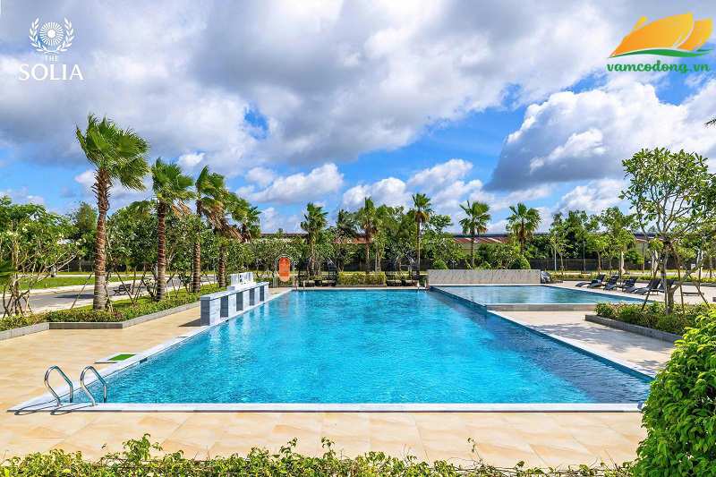 Hình ảnh cảnh quan tại khu dân cư The Solia