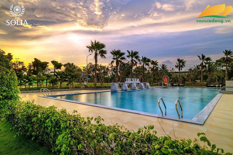 Hình ảnh cảnh quan tại khu dân cư The Solia
