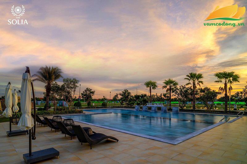Hình ảnh cảnh quan tại khu dân cư The Solia