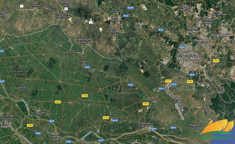 H&igrave;nh vẽ vệ tinh đường tỉnh 830B