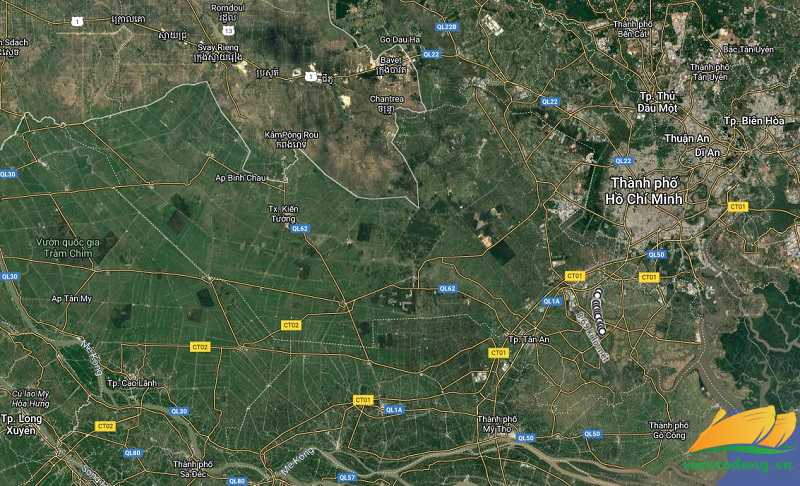 H&igrave;nh vẽ vệ tinh đường tỉnh 835C