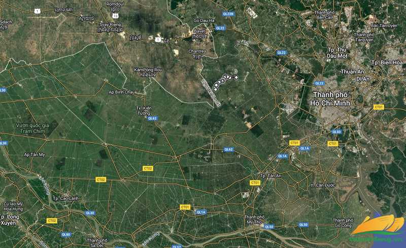 H&igrave;nh vẽ vệ tinh đường tỉnh 838B